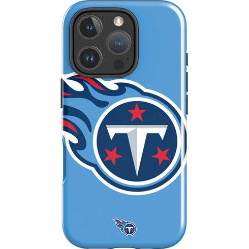 NFL Tennessee Titans Large Logo iPhone 16 Pro Impact Case